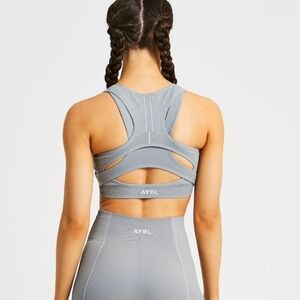 Aybl Reflex Seamless Sports Bra wireless gray comfortable supportive stretch Med